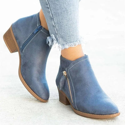 Melina - Bottines en daim
