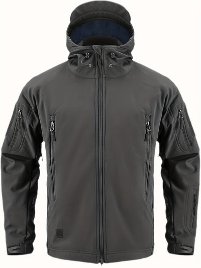 Leandro - Men's Softshell Jacket - Veste d'extérieur coupe-vent, déperlante et respirante