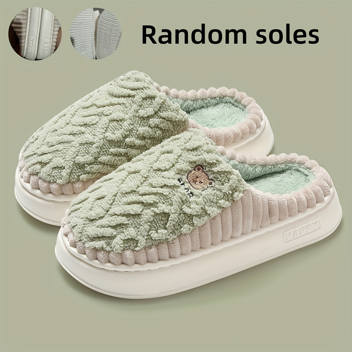 Ridge - Pantoufles chaudes et confortables pour hommes
