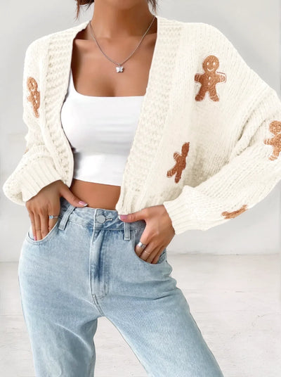 Zaira | Femmes Pull en Pain D’épice Festif