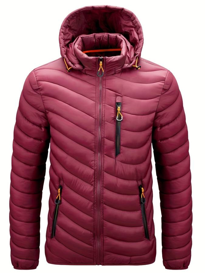 Manteau d'hiver avec poches zippées