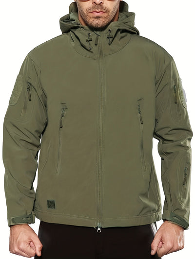 Leandro - Men's Softshell Jacket - Veste d'extérieur coupe-vent, déperlante et respirante