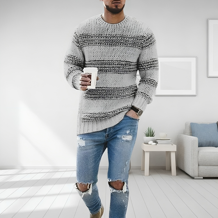 Tao | Pull décontracté en coton pour hommes