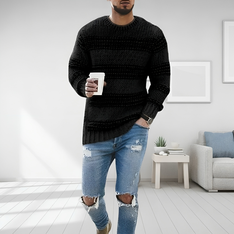 Tao | Pull décontracté en coton pour hommes