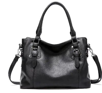 Danna - Sac à Main Grande Capacité Vintage en Cuir Souple avec Bandoulière