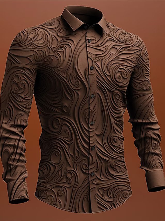 Kaleb - Chemise gothique élégante pour homme