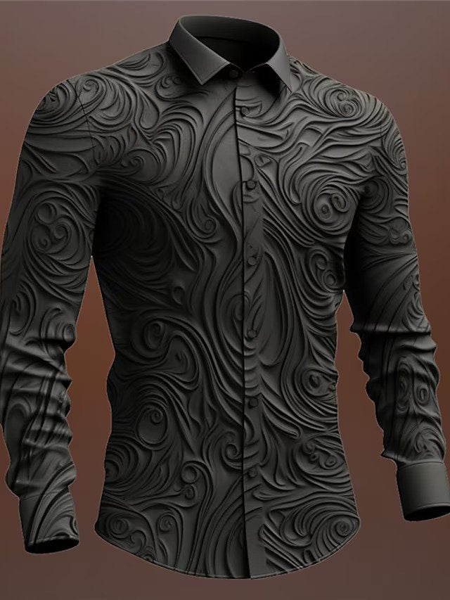 Kaleb - Chemise gothique élégante pour homme