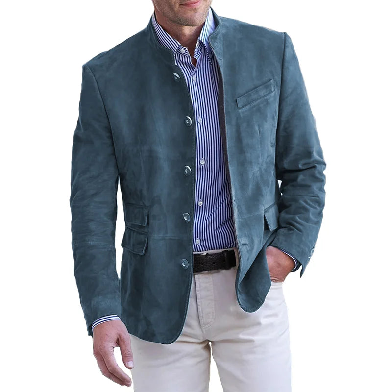 Veste homme classique à boutons au style intemporel