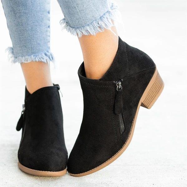 Melina - Bottines en daim