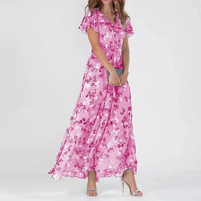 ILAYA | Robe élégante colorée