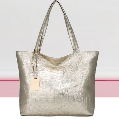 Sac à bandoulière Aurora - Sac spacieux avec imprimé crocodile