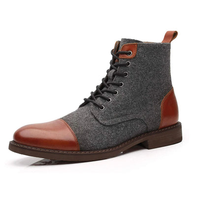 Mack - Bottes à lacets vintage