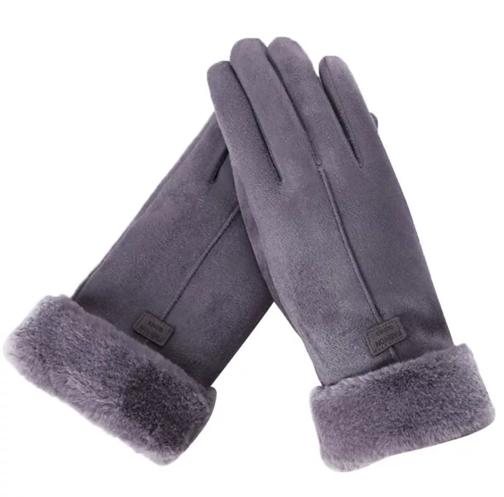 Maud - Gants en Daim Chauds et Tendances