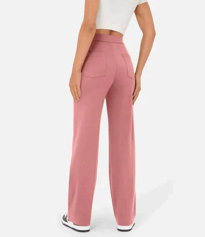 Brooklynn - Pantalon élastique à taille haute