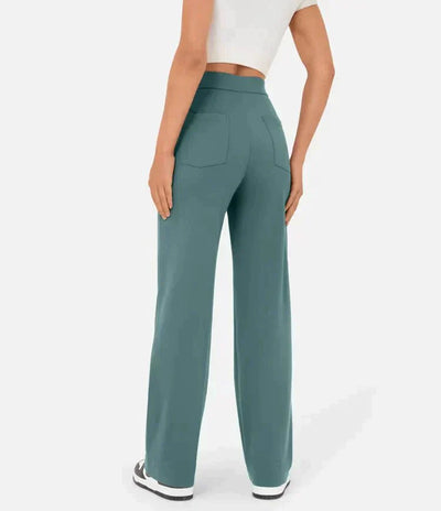 Brooklynn - Pantalon élastique à taille haute