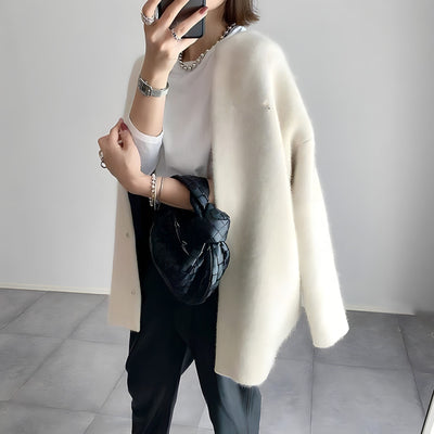 Aleid | Cardigan chic à boutons pour femmes