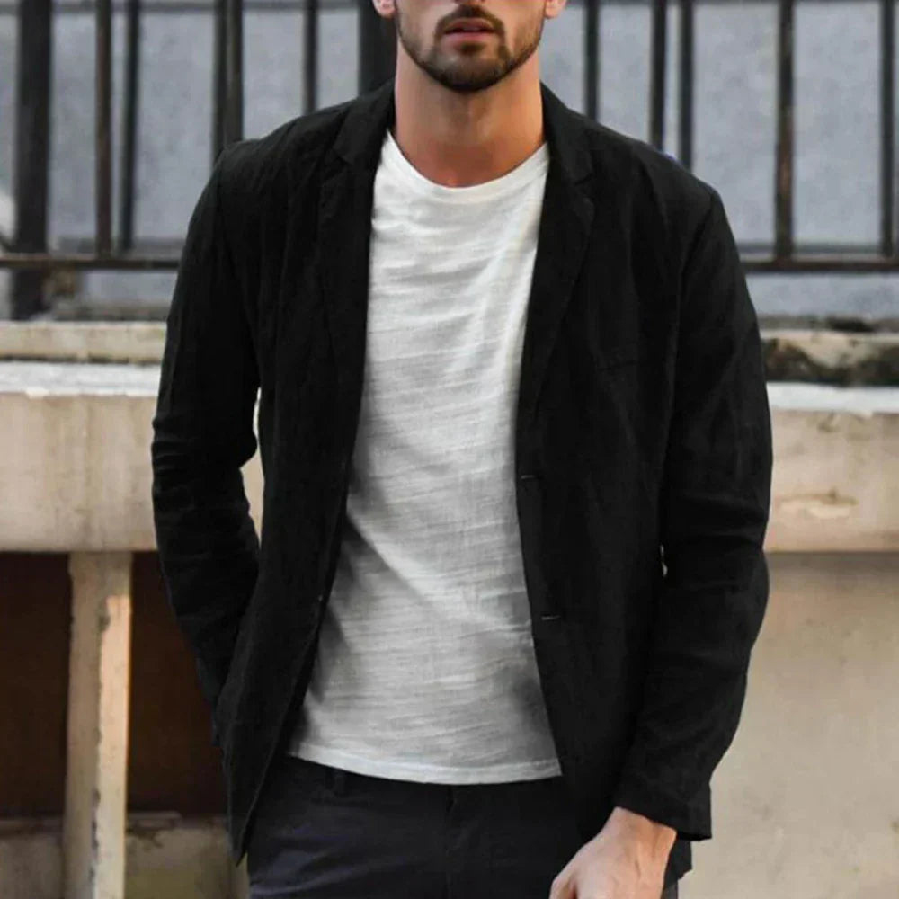 Christophe - Elégant blazer en lin pour homme