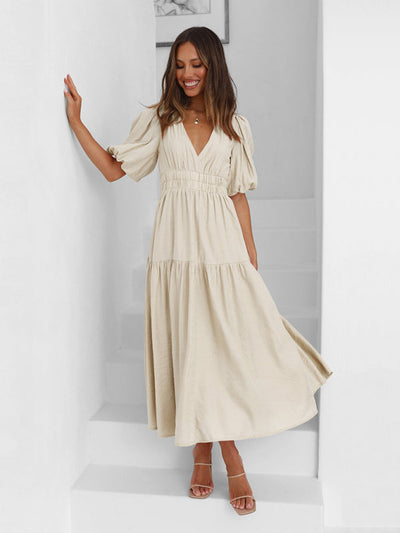 Fortunata | Robe midi élégante pour femme