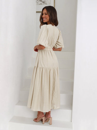 Fortunata | Robe midi élégante pour femme