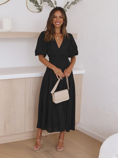Fortunata | Robe midi élégante pour femme
