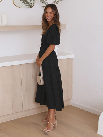 Fortunata | Robe midi élégante pour femme