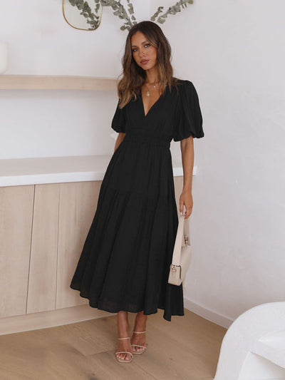 Fortunata | Robe midi élégante pour femme