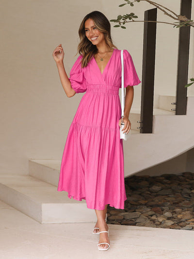 Fortunata | Robe midi élégante pour femme