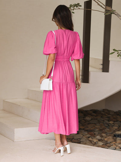Fortunata | Robe midi élégante pour femme