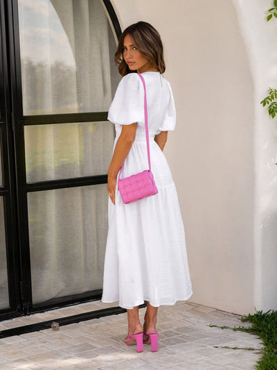 Fortunata | Robe midi élégante pour femme
