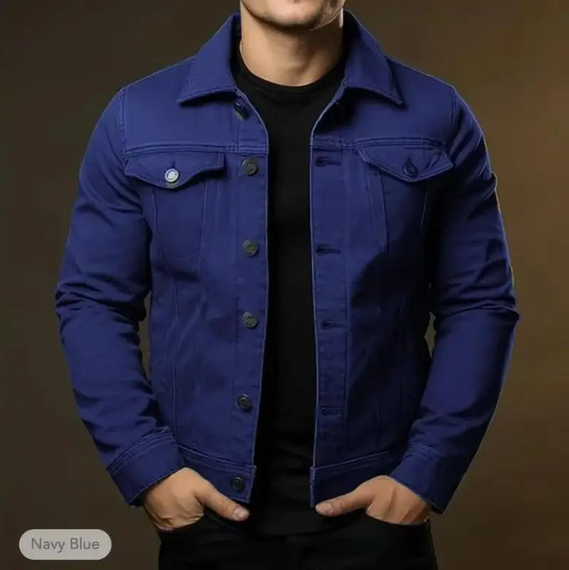 Veste d'Automne Décontractée pour Hommes