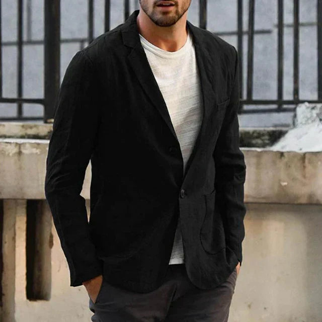 Christophe - Elégant blazer en lin pour homme