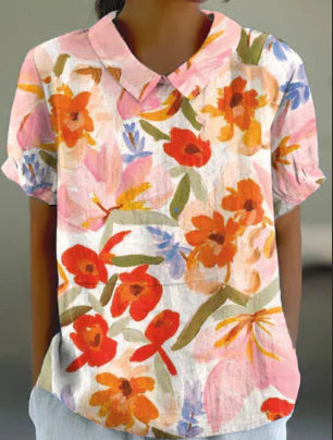 Alma™ | Élégance Blouse fleurie