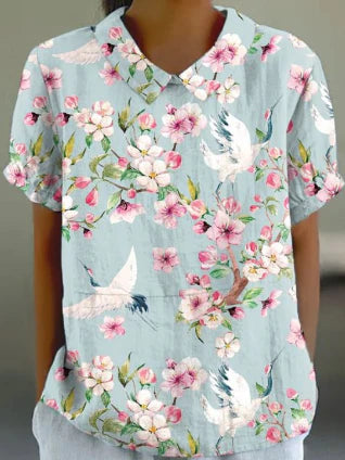 Alma™ | Élégance Blouse fleurie