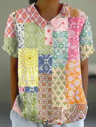 Alma™ | Élégance Blouse fleurie