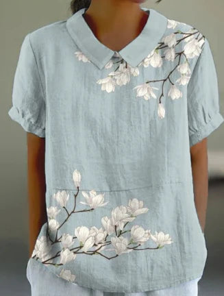 Alma™ | Élégance Blouse fleurie