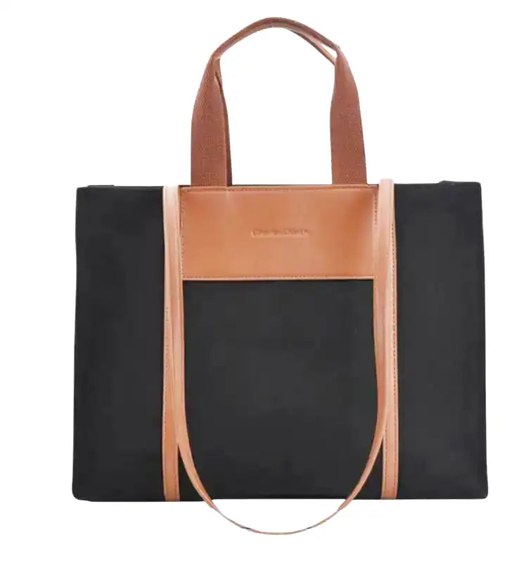 Elora - Sac à Main Cabas en Toile Bandoulière