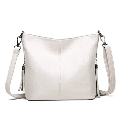 Emberly - Sac à Main Bandoulière en Cuir Rigide