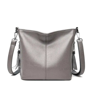 Emberly - Sac à Main Bandoulière en Cuir Rigide