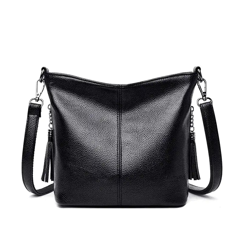 Emberly - Sac à Main Bandoulière en Cuir Rigide
