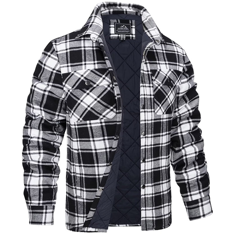 Crew - Veste de bûcheron à carreaux pour homme