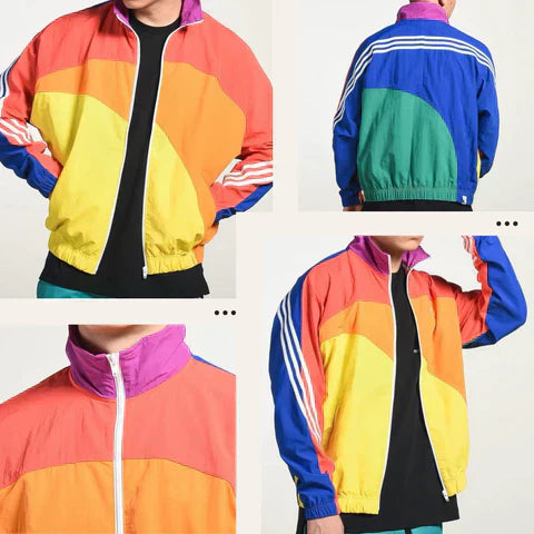 Veste Homme Rétro Style Décontracté Tissu Résistant au Vent