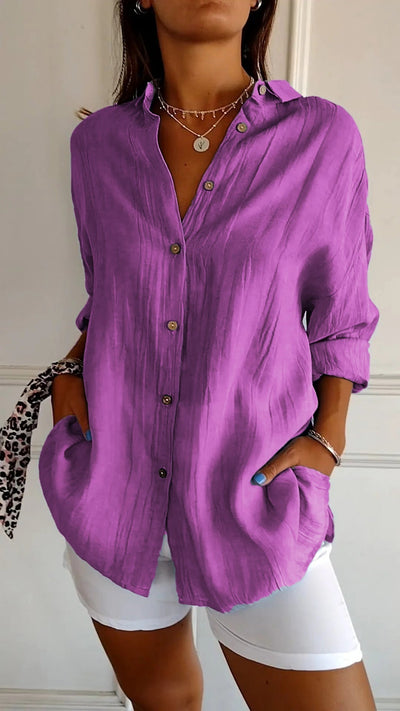 Claudette - Blouse confortable et légère pour femmes
