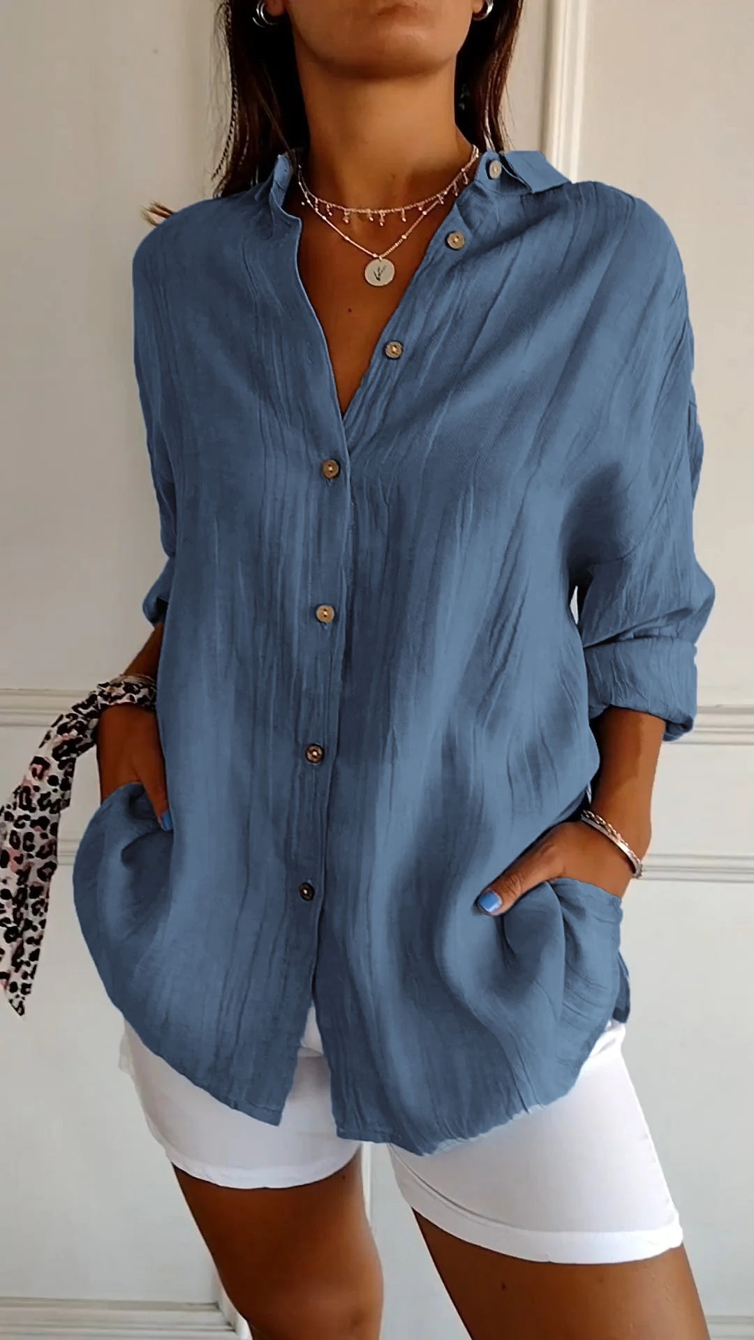 Claudette - Blouse confortable et légère pour femmes