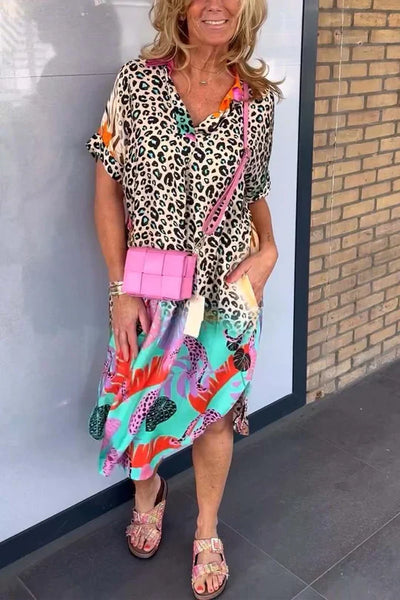 PHOEBE | Robe à manches courtes
