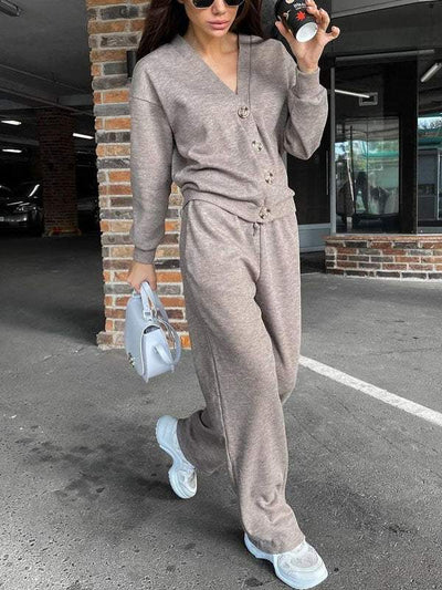 Laney - Set de tricot deux pièces confortableac