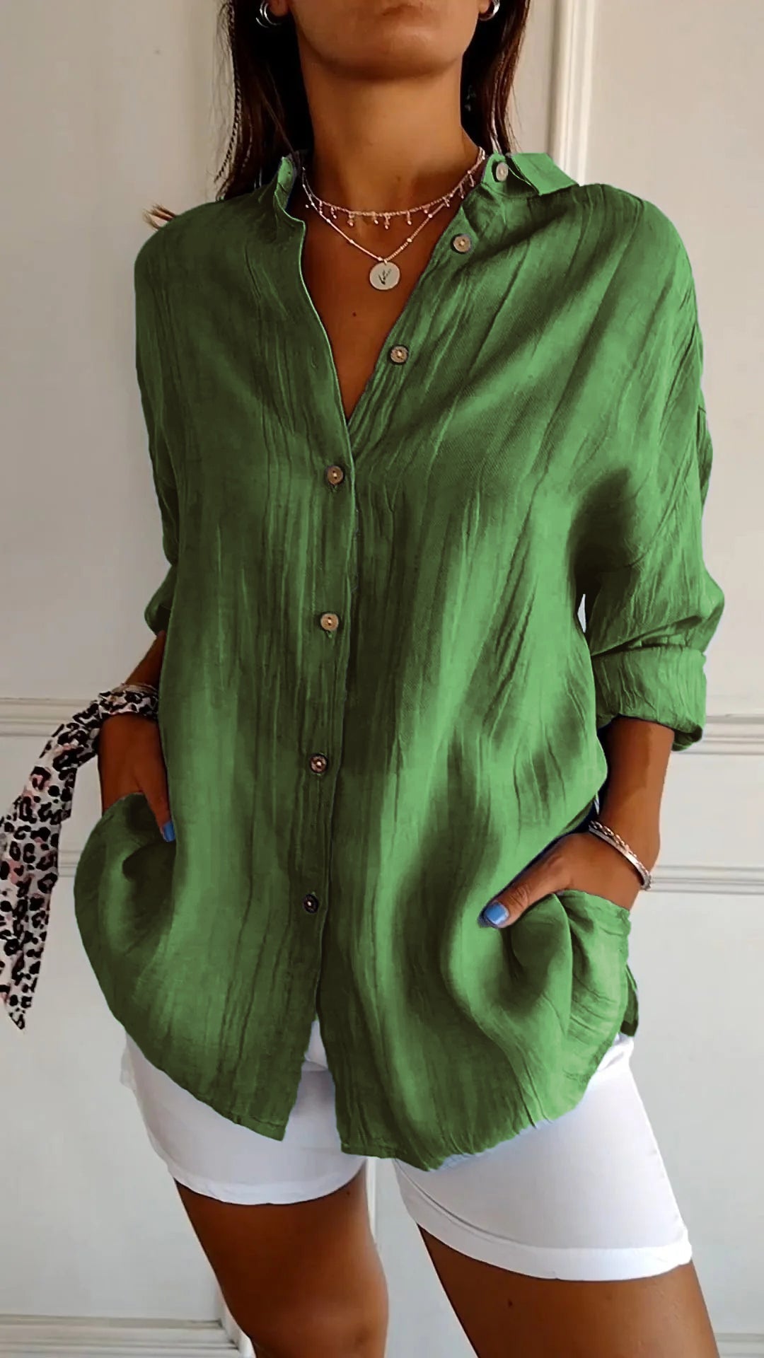 Claudette - Blouse confortable et légère pour femmes