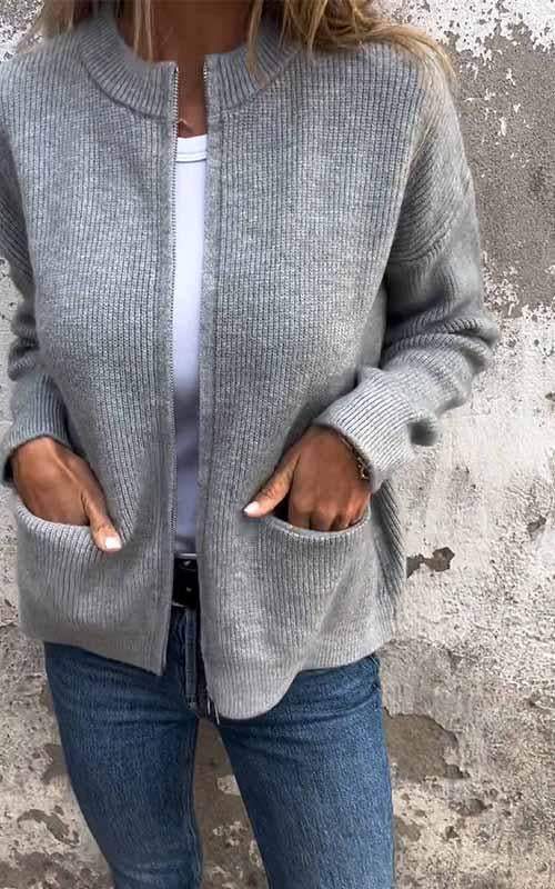 Juna | Gilet tricoté chic pour femmes