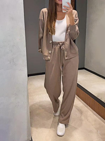 Laney - Set de tricot deux pièces confortableac