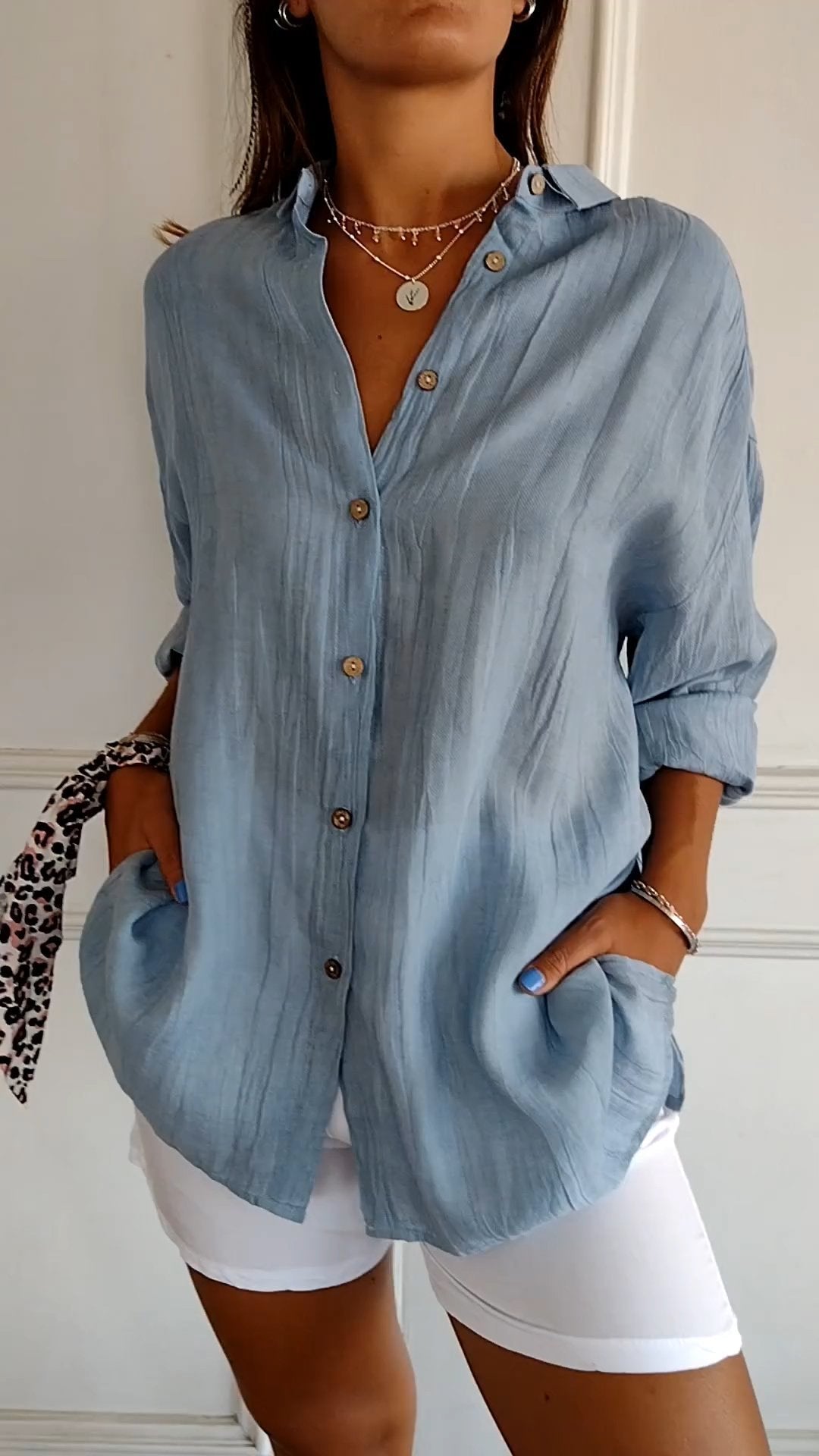 Claudette - Blouse confortable et légère pour femmes