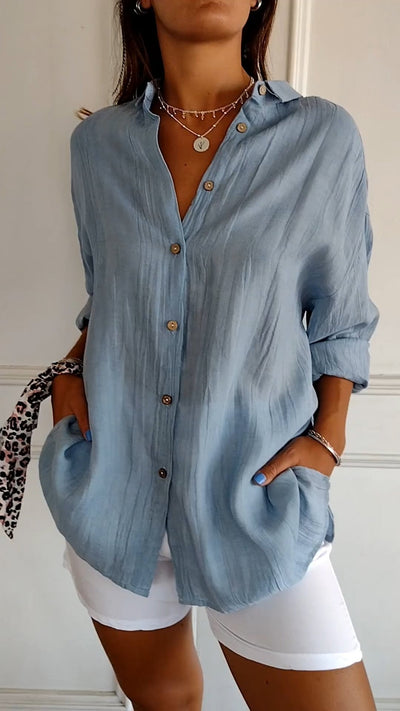 Claudette - Blouse confortable et légère pour femmes